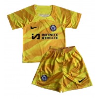 Chelsea Torwart 3rd trikot Kinder 2023-24 Kurzarm (+ Kurze Hosen)